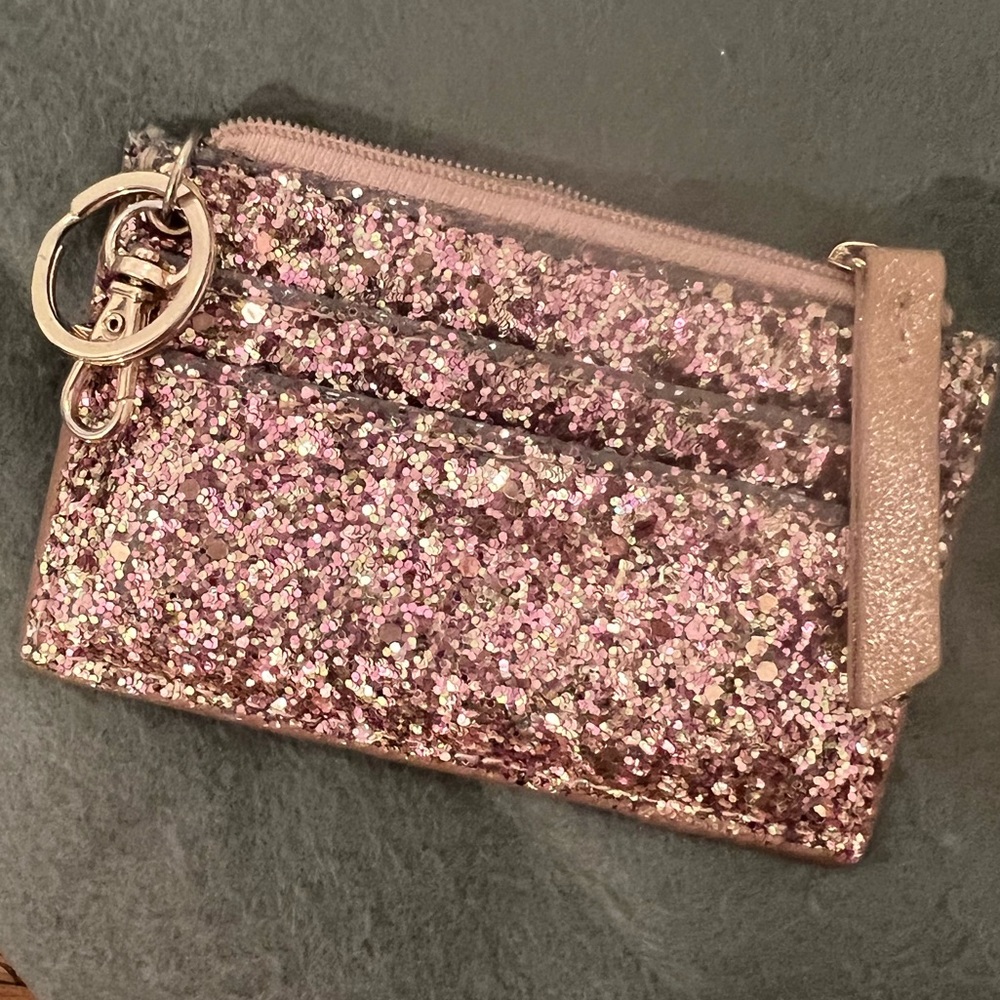 Glittery Pink Wallet